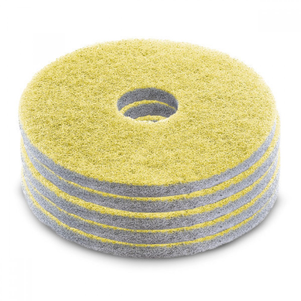 Karcher Yellow Diamond Floor Pad Set 508mm - Box 5 | 6.371-261.0